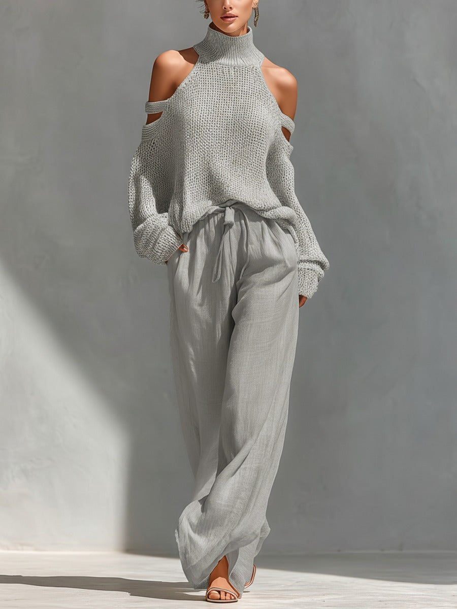 Alessia™ Off-Shoulder Two-Piece Set