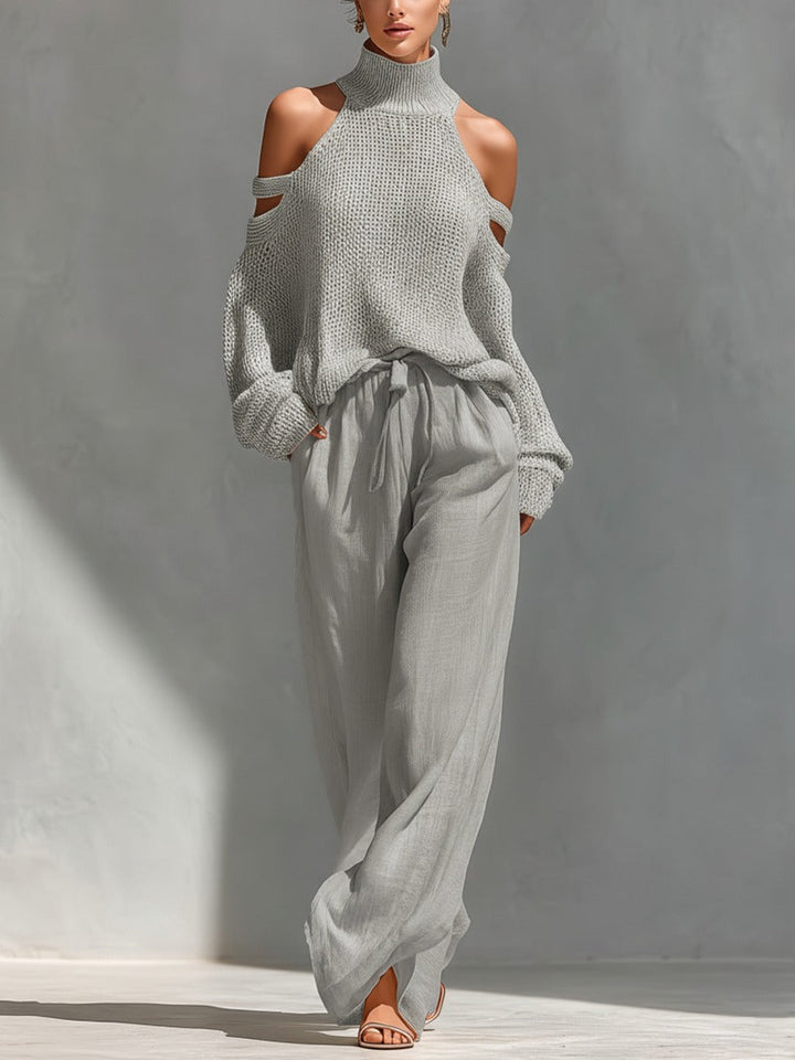 Alessia™ Off-Shoulder Two-Piece Set