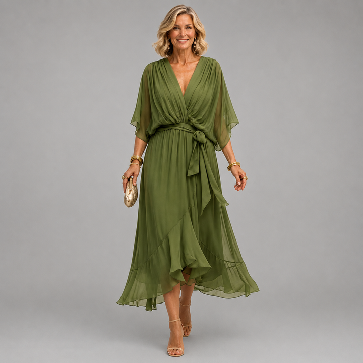 Monica™ V-neck dress