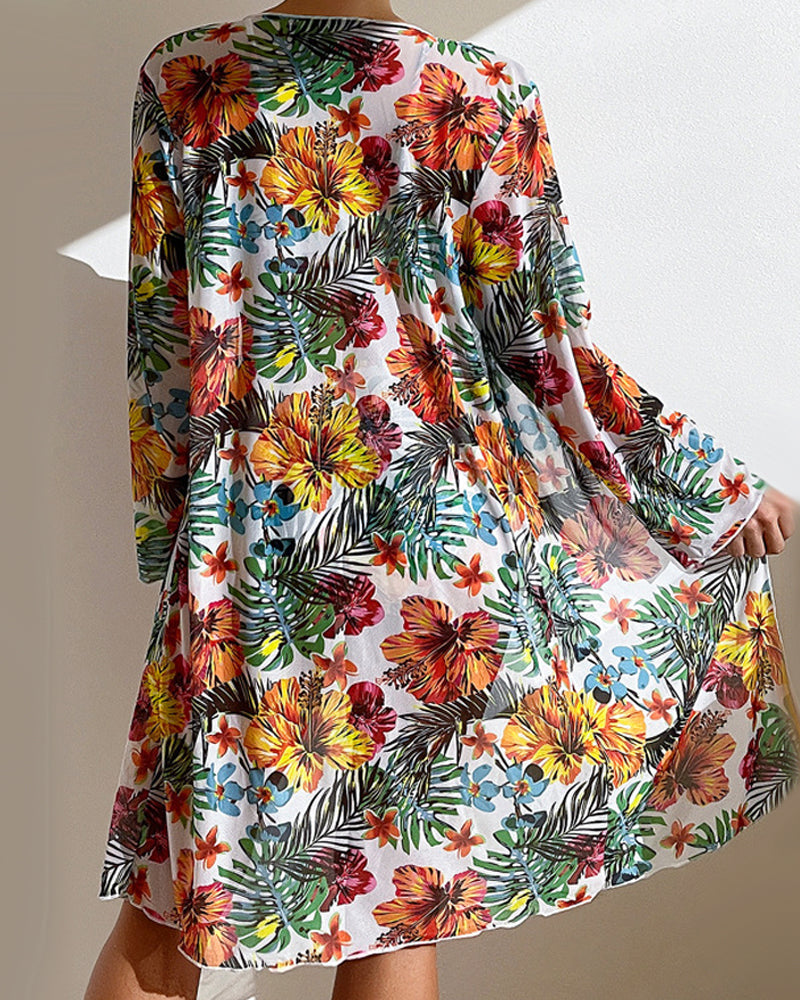 Glenda™ Floral 3-Piece Bikini Set