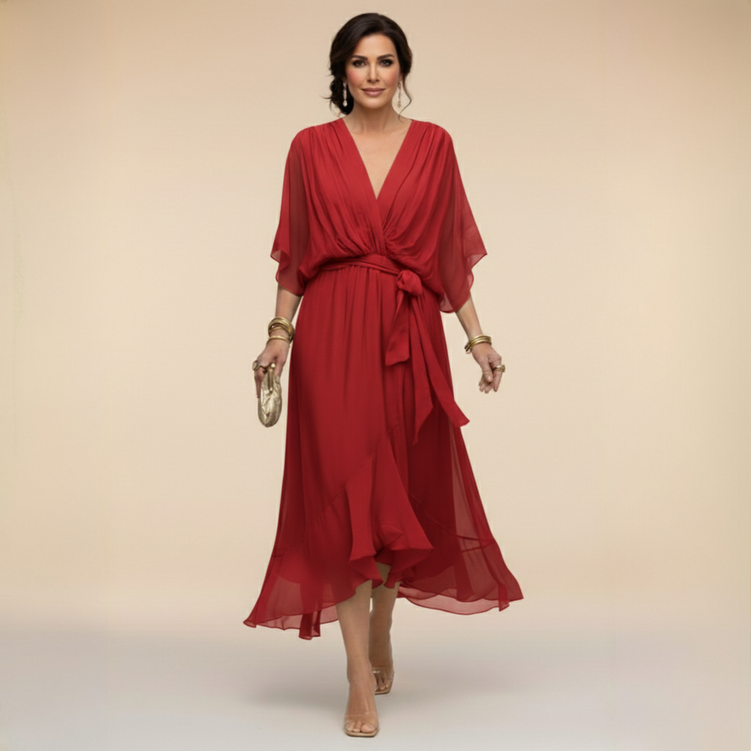 Monica™ V-neck dress