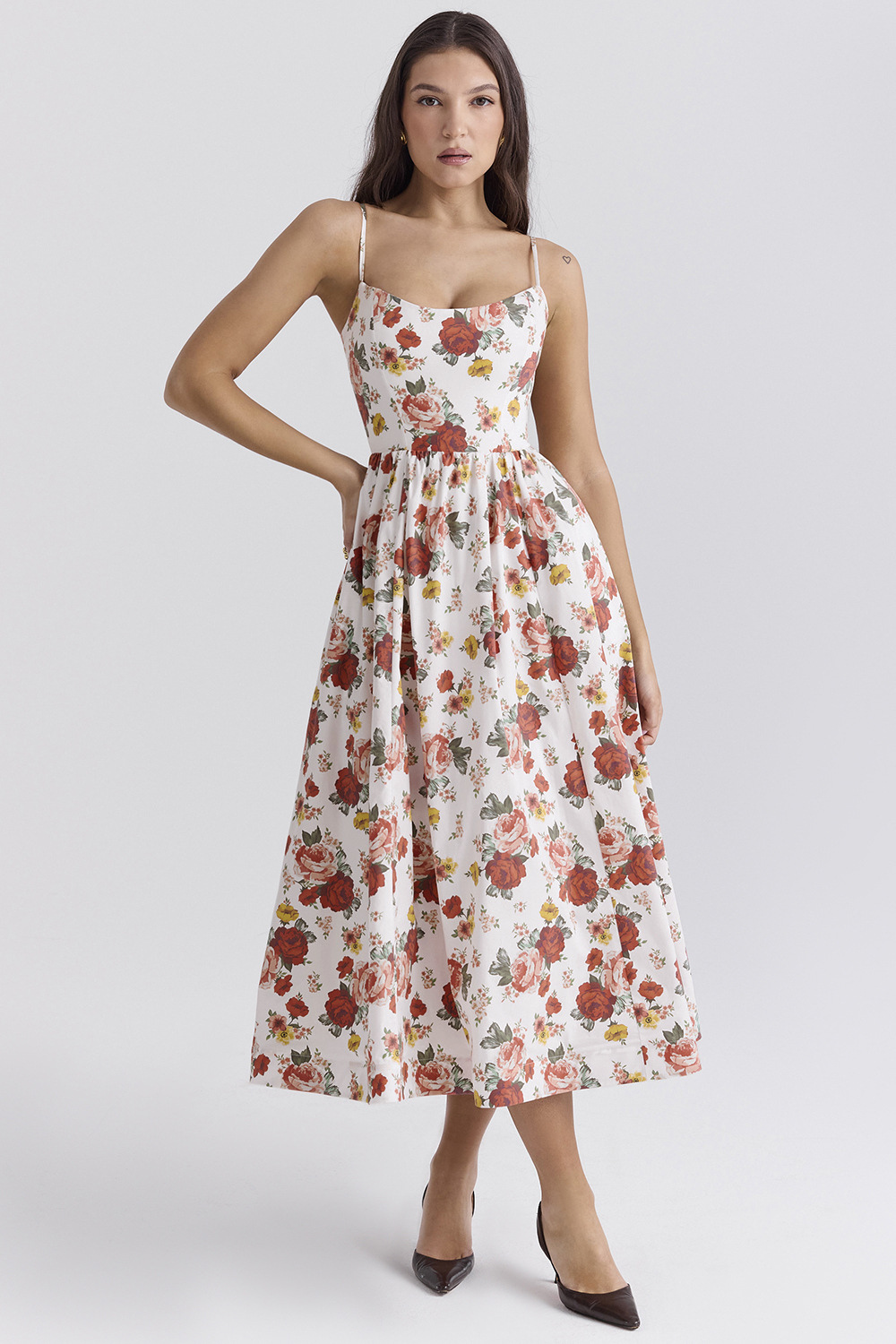 ESTELLE™ Elegant Midi Dress