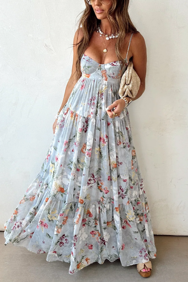 Tea™ Floral Maxi Dress