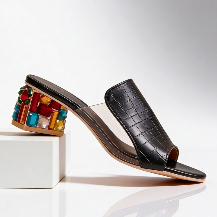 Alina™ Jewel Heel Slides