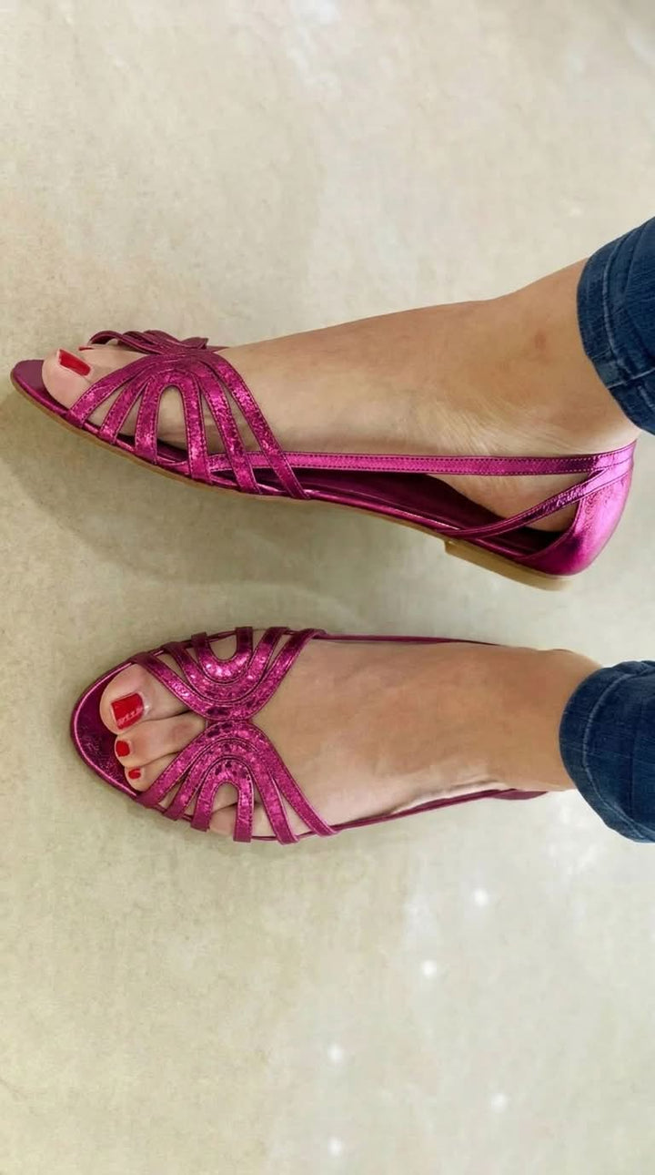 Eleonora™ Golden Sandals Summer