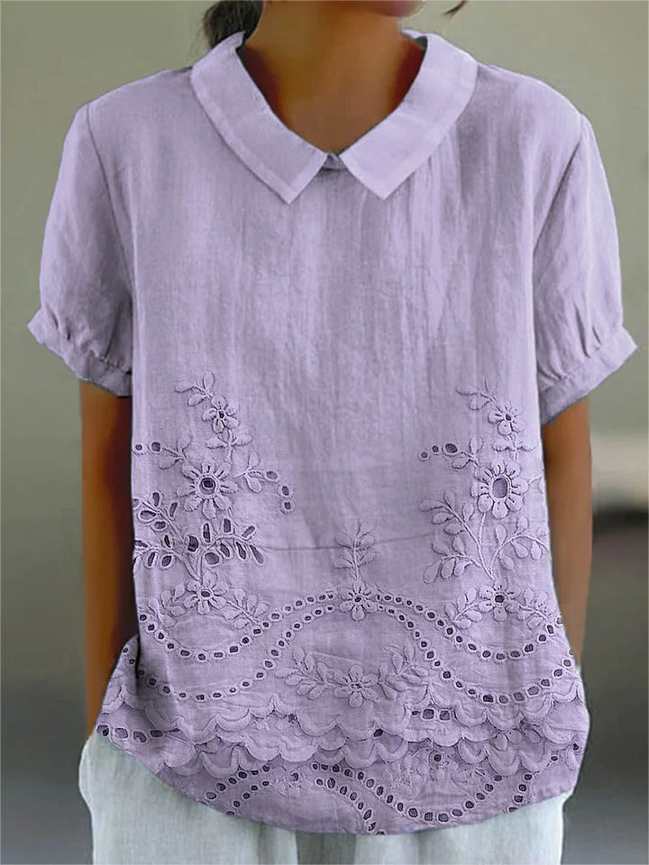 Rosalie™ Floral Embroidered Blouse