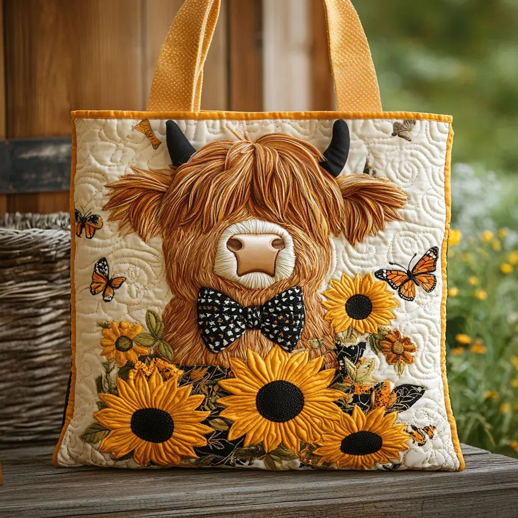 Harper™ Cow with Sunflowers