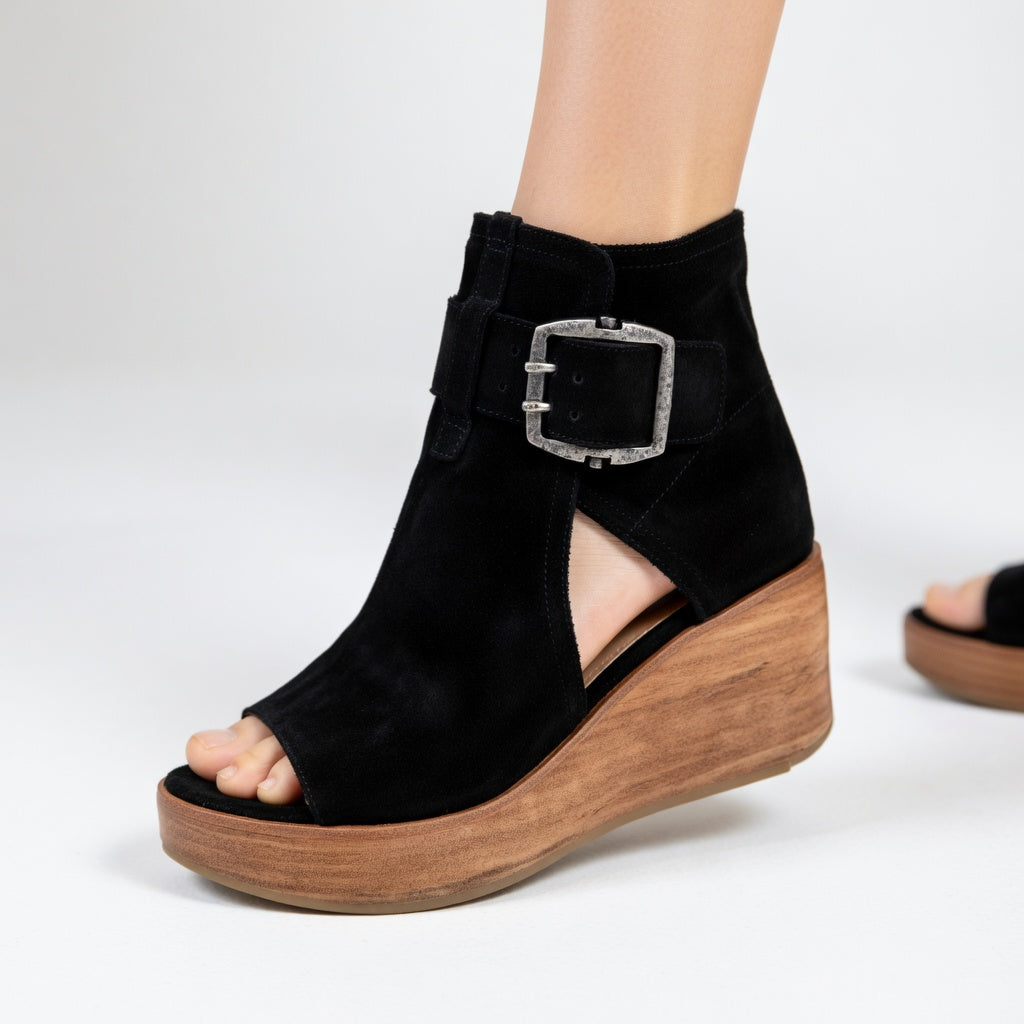 Orélisse™ Modern Open Wedge Booties