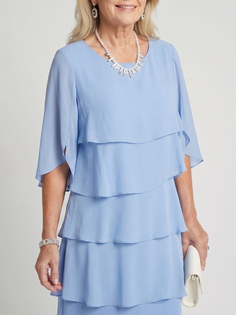 Brent™ Layered Tier Midi Dress