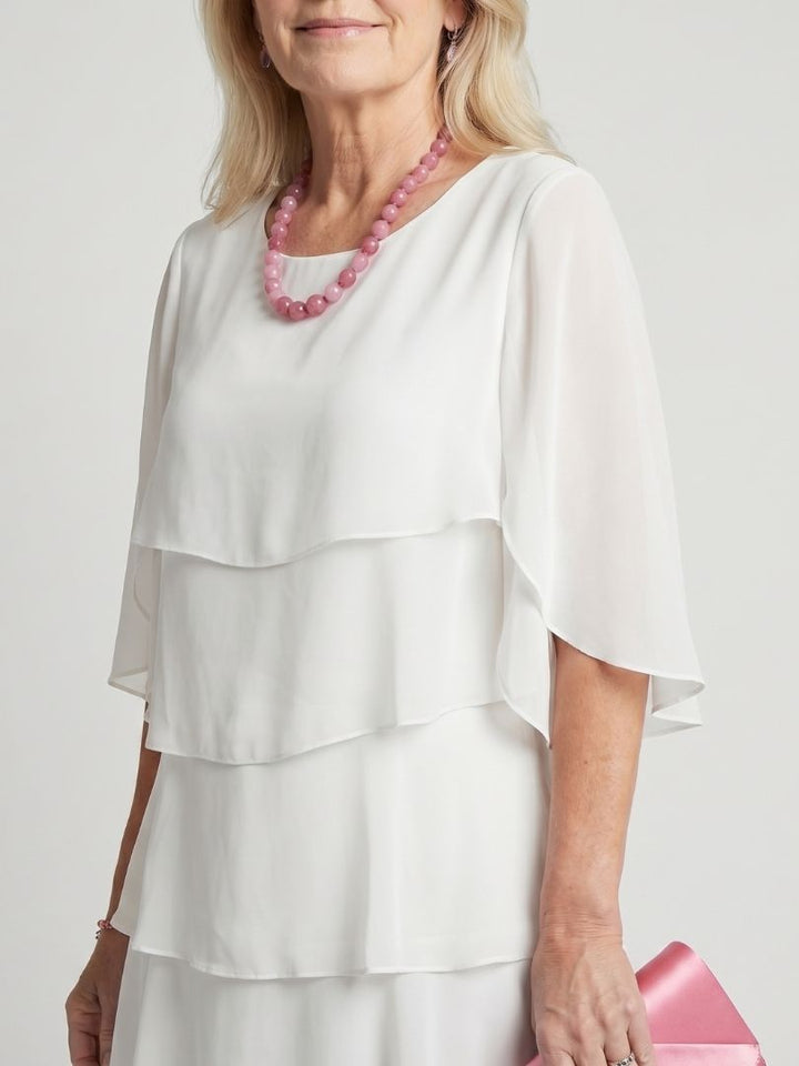 Brent™ Layered Tier Midi Dress