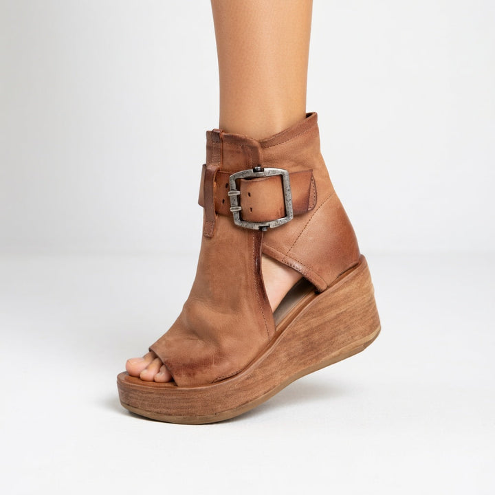 Orélisse™ Modern Open Wedge Booties