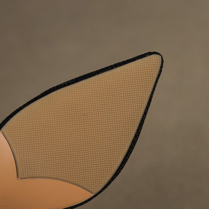 Celine™ Pointed Leather Heels