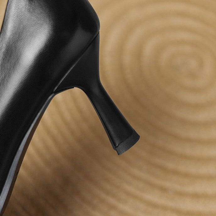 MARISOL™ Leather Square-Toe Pumps