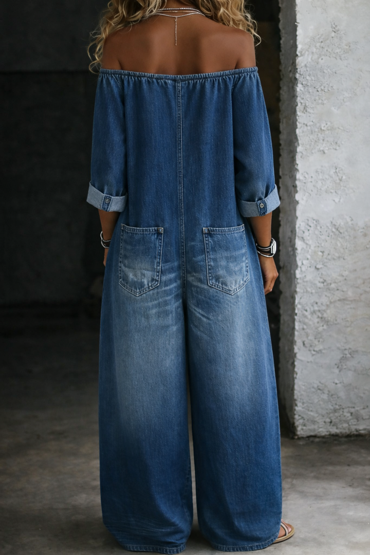 Elena™ Off Shoulder Jumpsuit