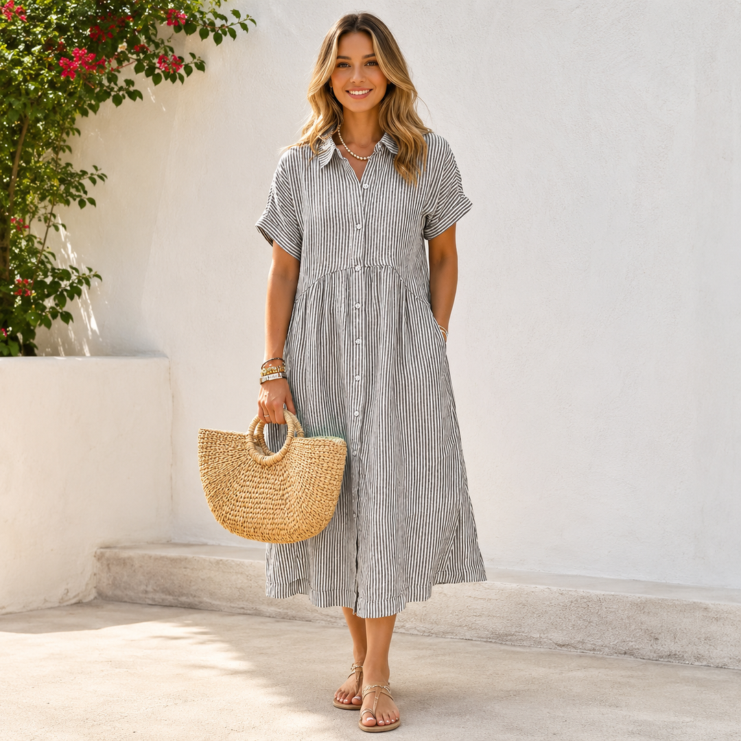 Maria™ Casual Shirt Dress