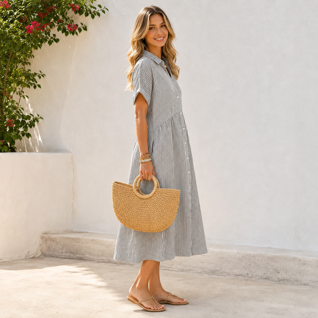 Maria™ Casual Shirt Dress