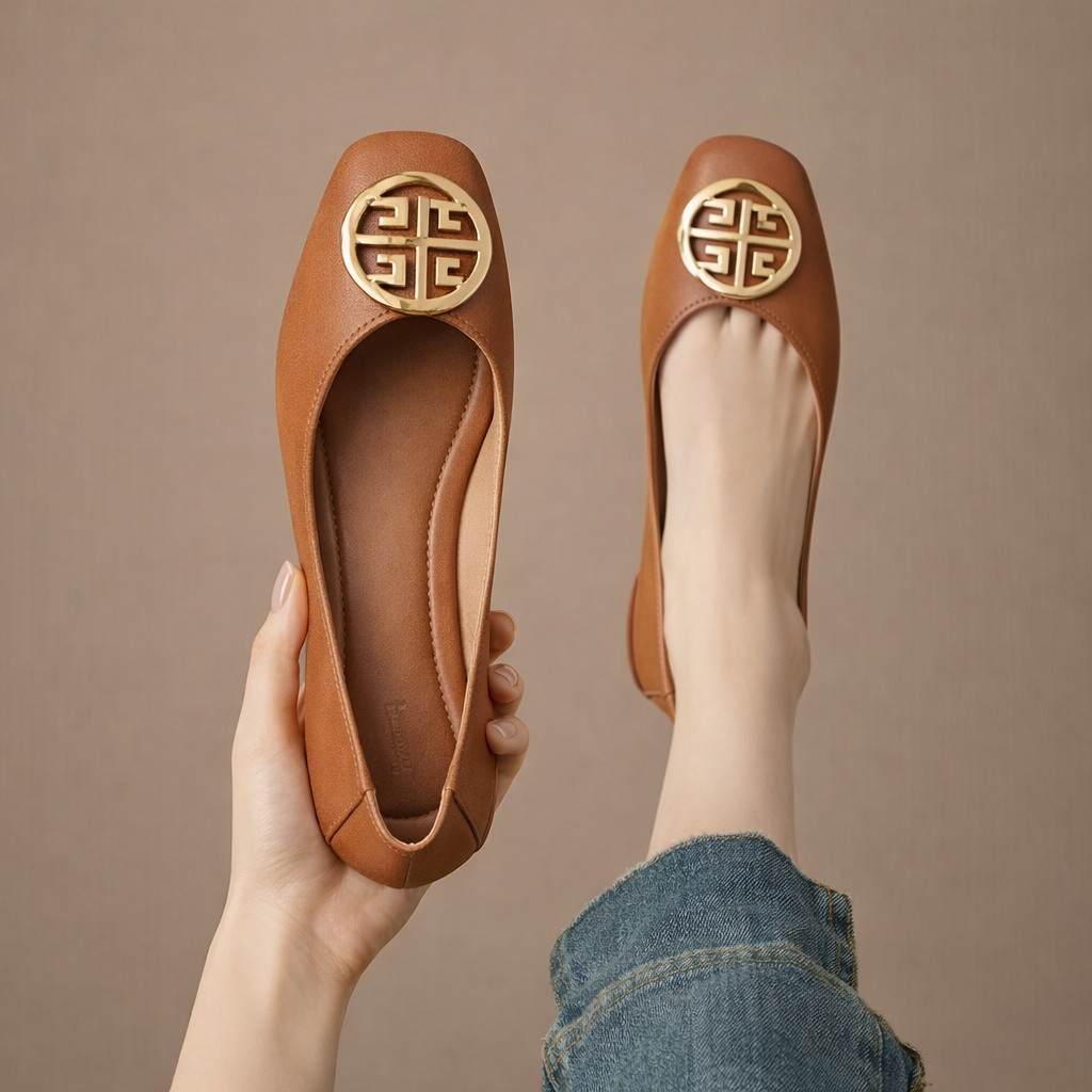 ORCHARD™ Leather Flats