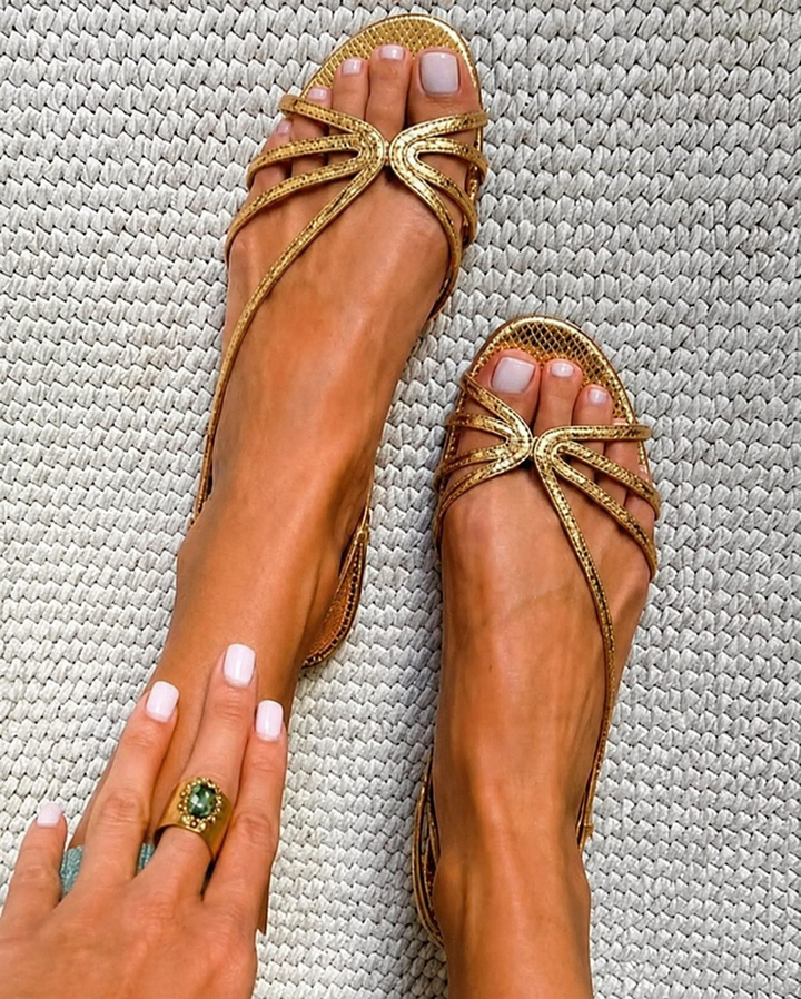 Ginevra™ Golden Sandals