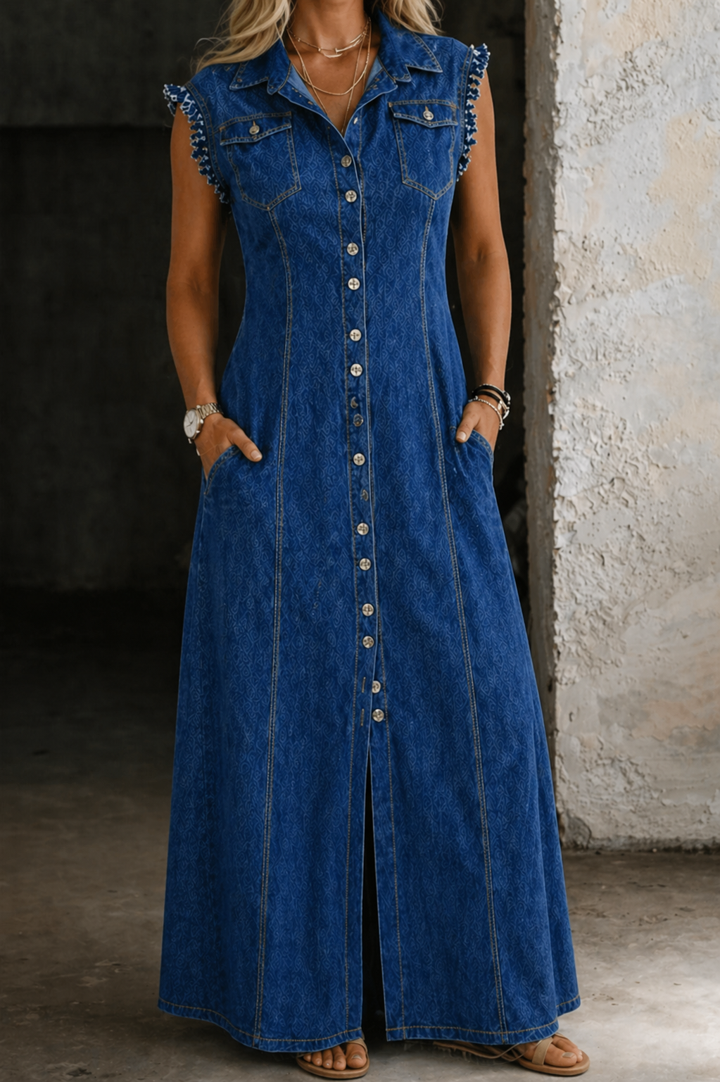 Liora™ Plus Size Denim Dress