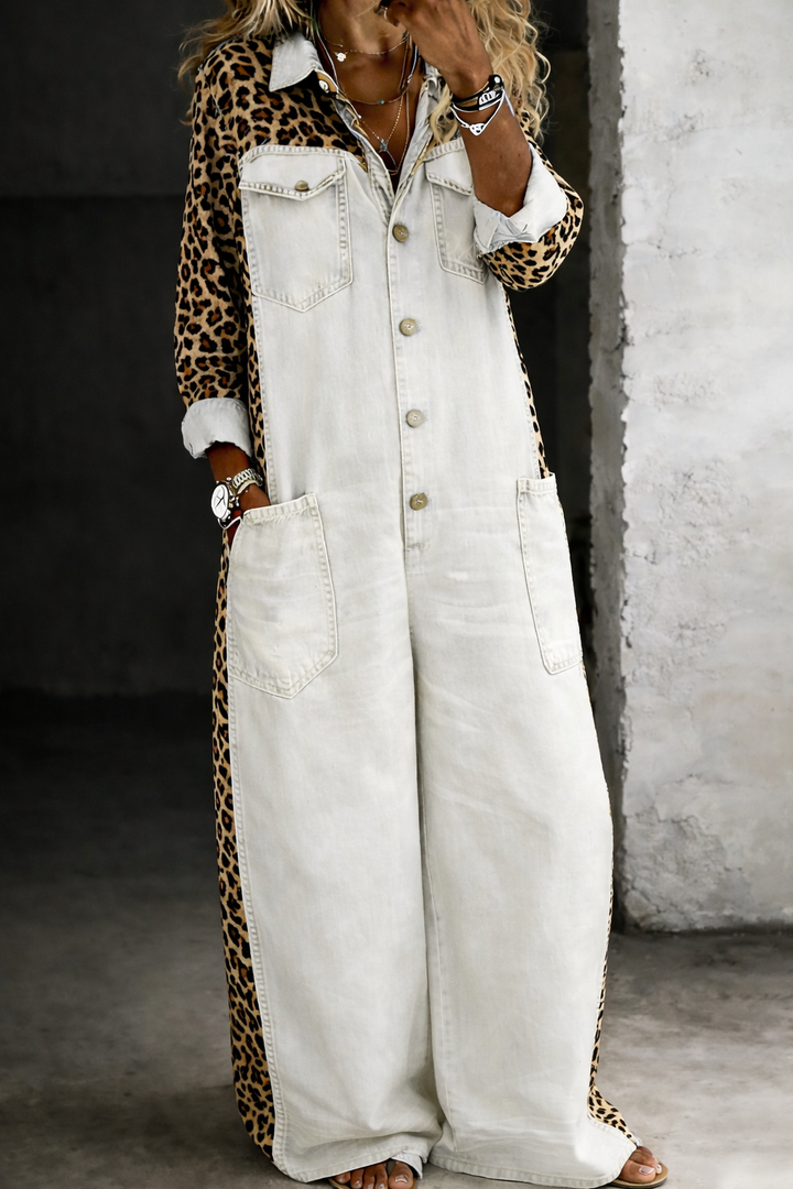 Grace™ One Piece Shirt Jumpsuit