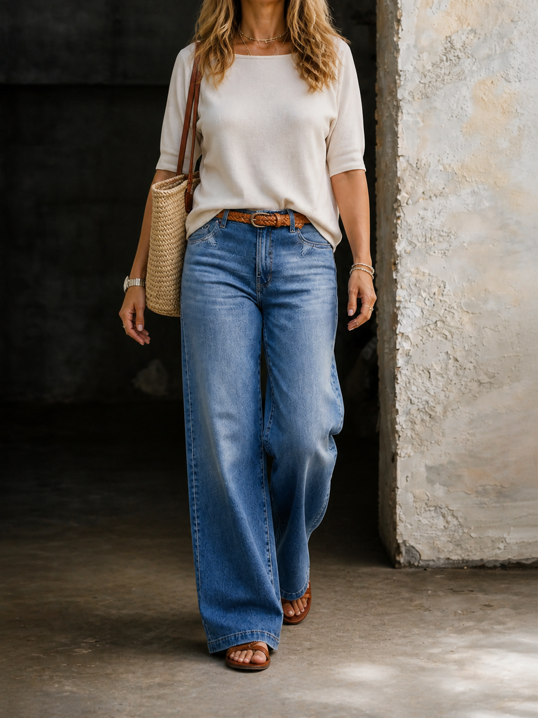 Madie™ Vintage High-Waisted Jeans