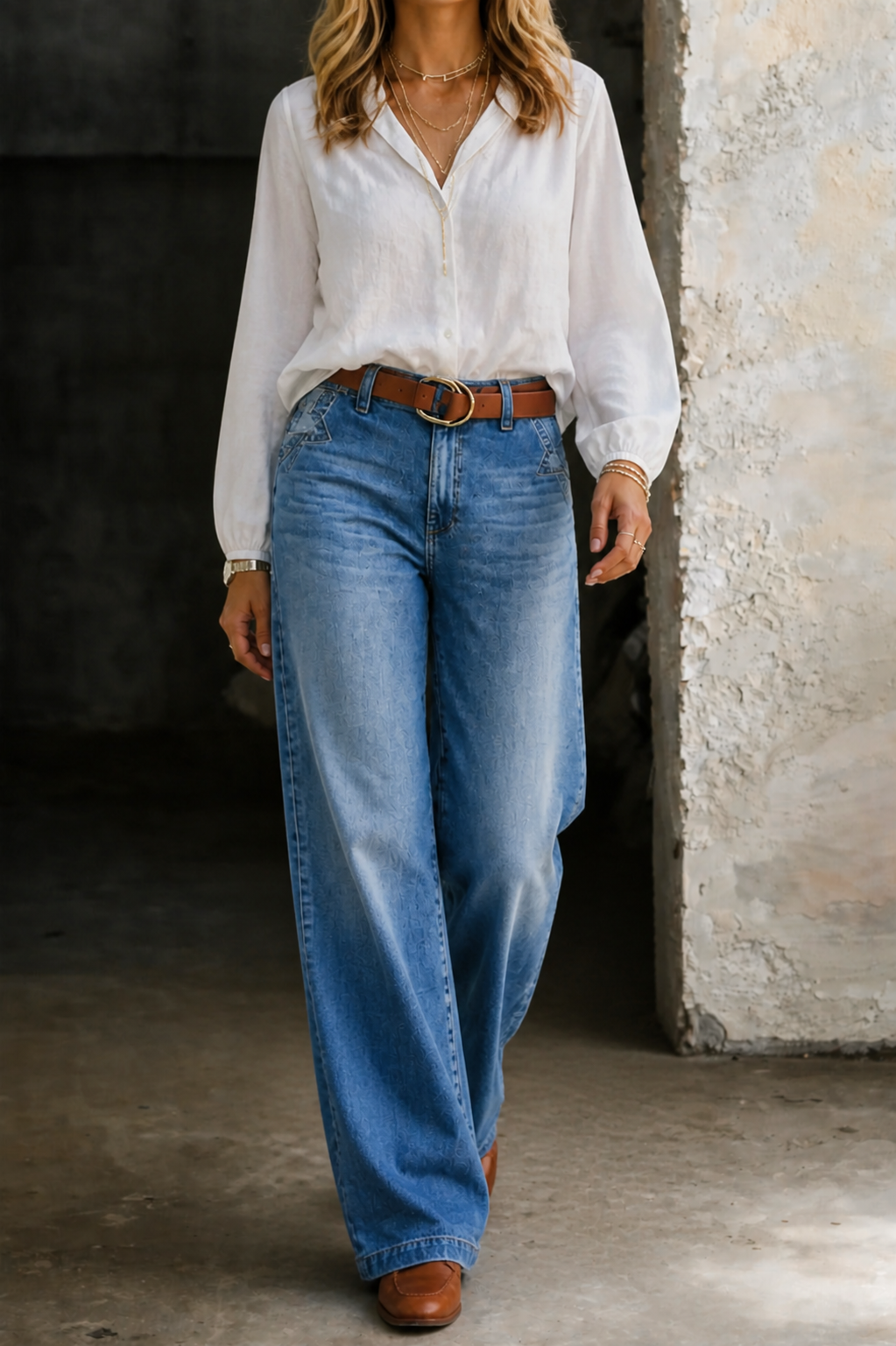 Madie™ Vintage High-Waisted Jeans