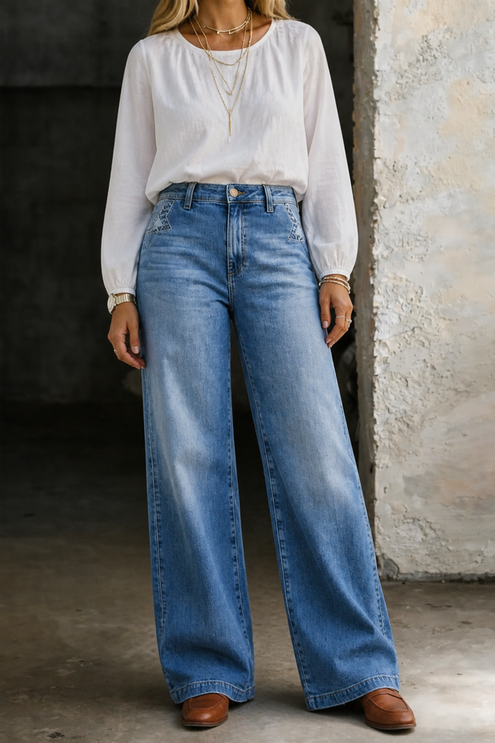 Madie™ Vintage High-Waisted Jeans