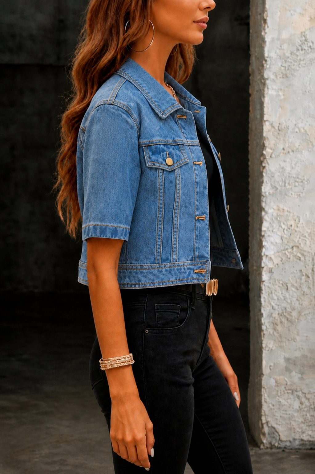 Jessica™ Short Denim Jacket