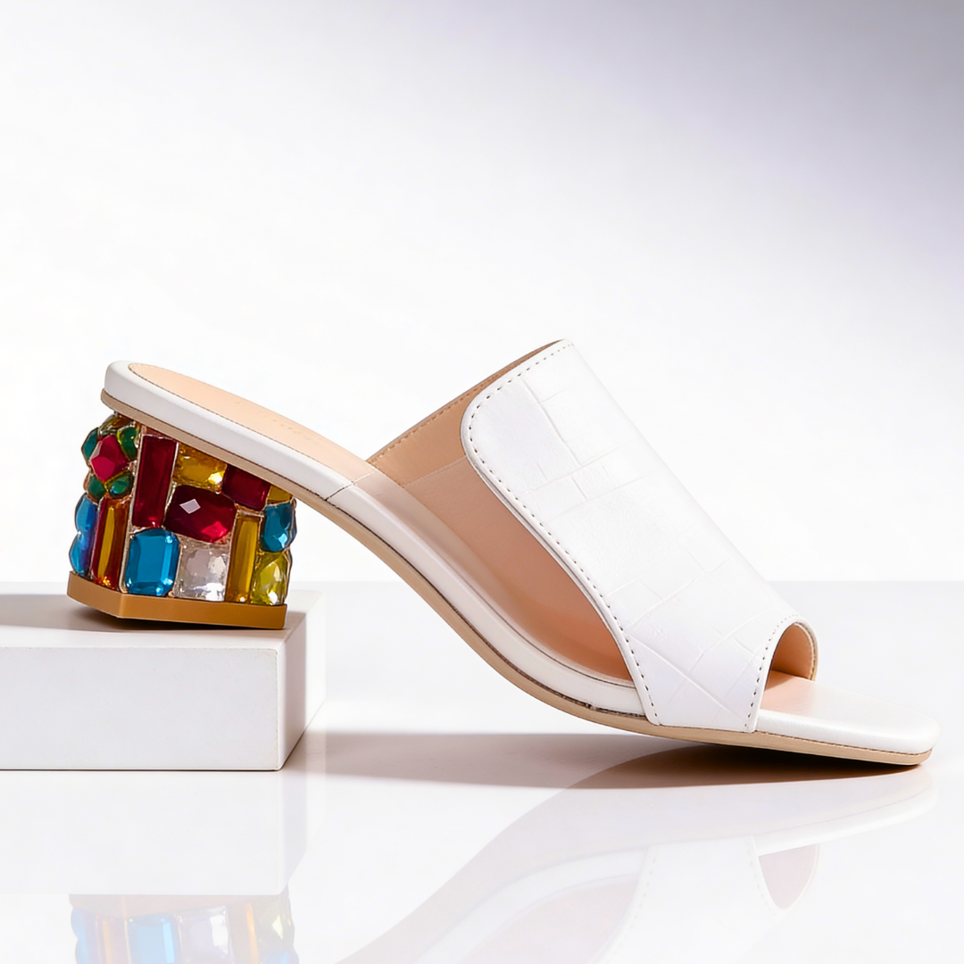 Alina™ Jewel Heel Slides