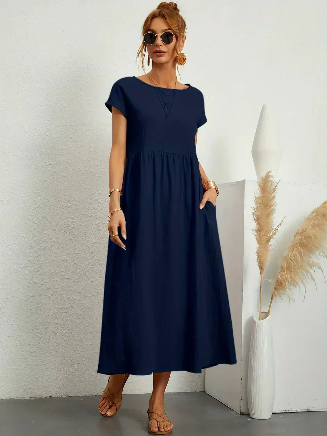 Ursina™ Fluid Midi Dress