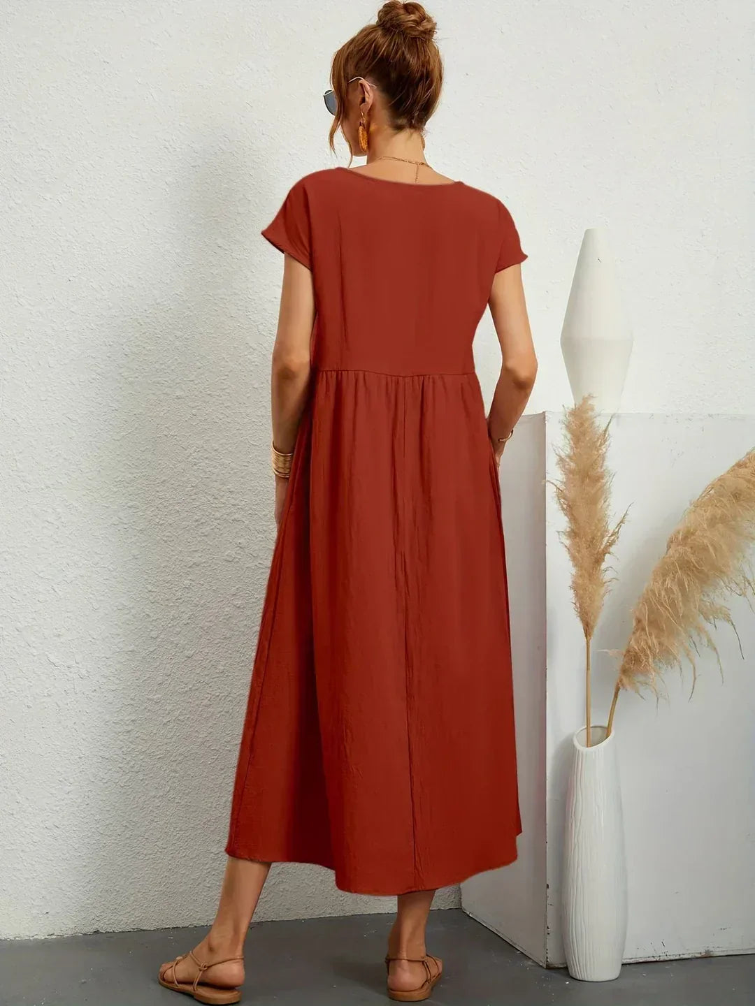 Ursina™ Fluid Midi Dress