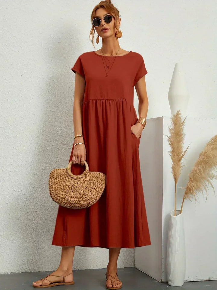 Ursina™ Fluid Midi Dress
