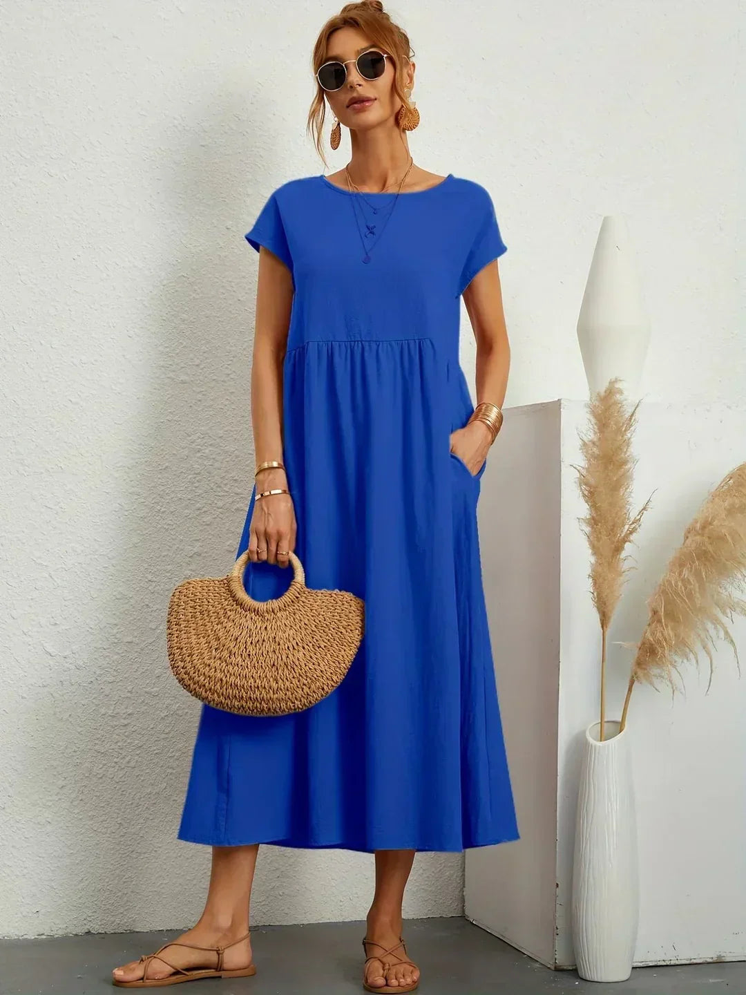 Ursina™ Fluid Midi Dress
