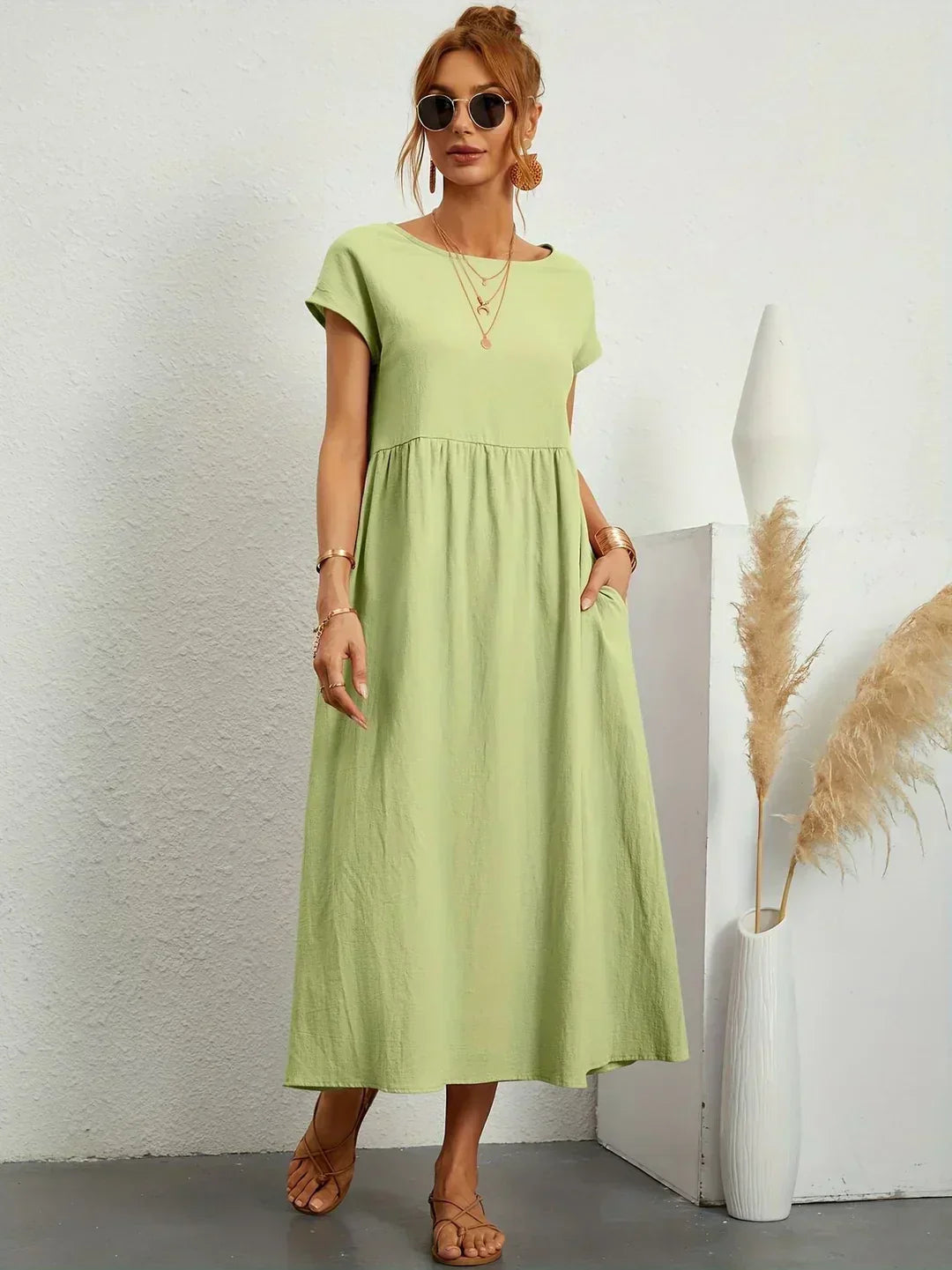 Ursina™ Fluid Midi Dress