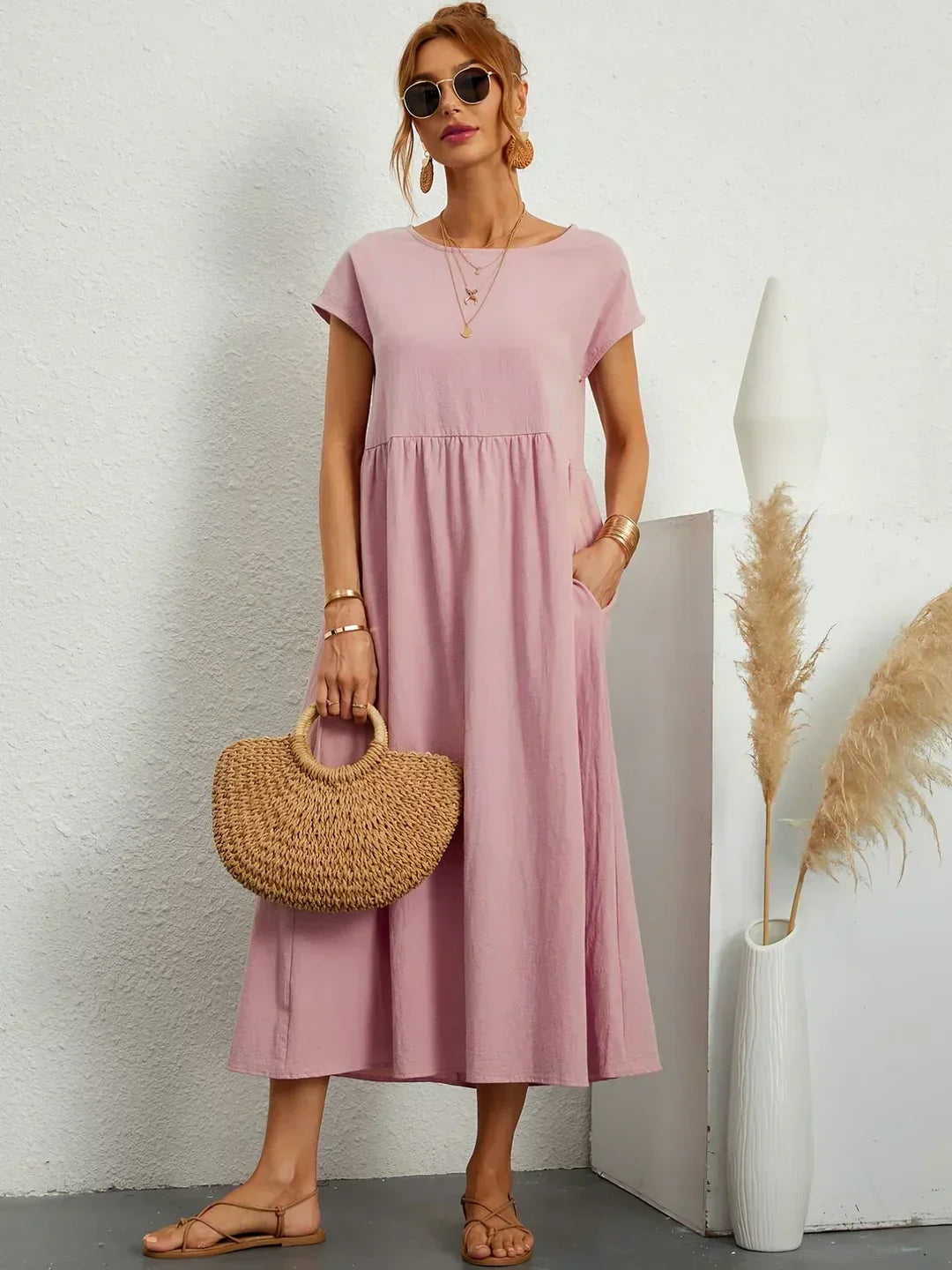 Ursina™ Fluid Midi Dress