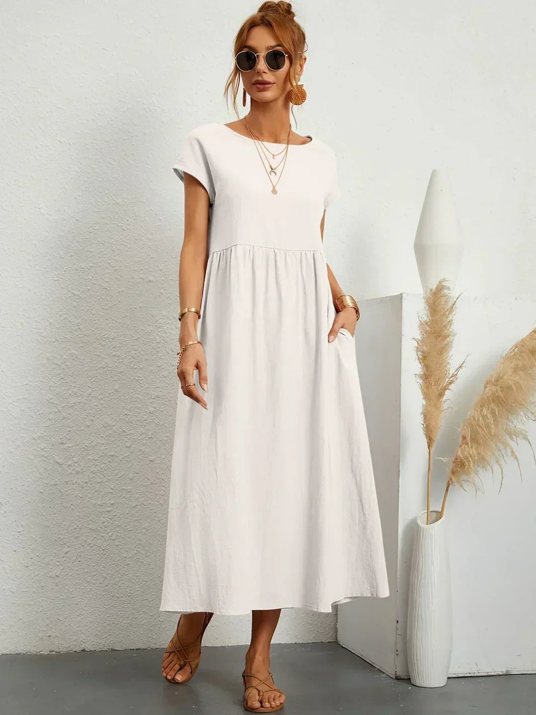 Ursina™ Fluid Midi Dress