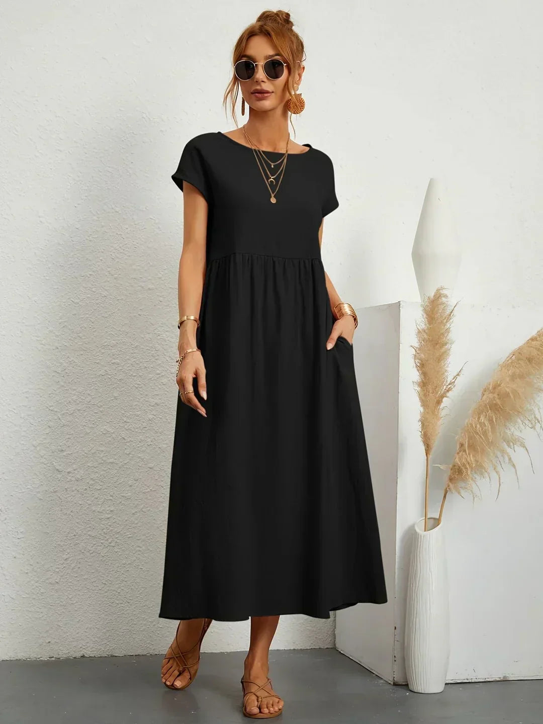 Ursina™ Fluid Midi Dress