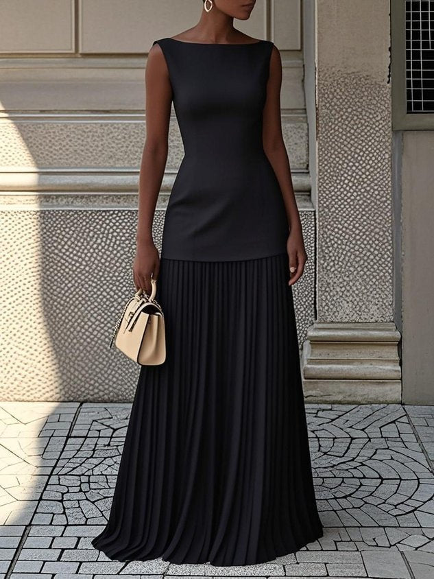 Vivara™ Pleated Maxi Dress