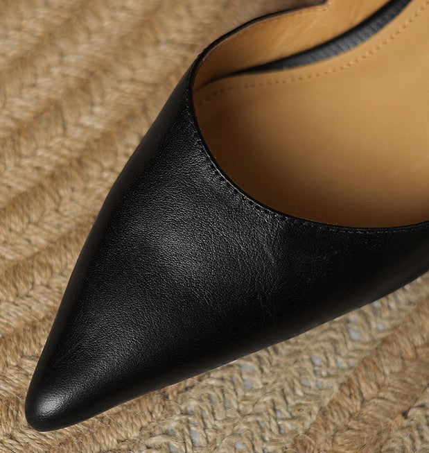 CEYRA™ Leather Kitten Heels