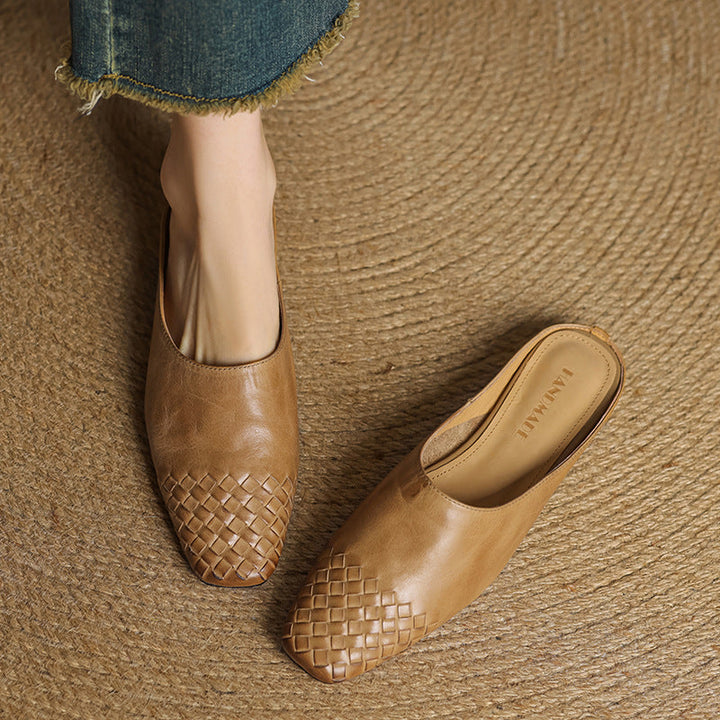 VIOLA™ Genuine Leather Mules