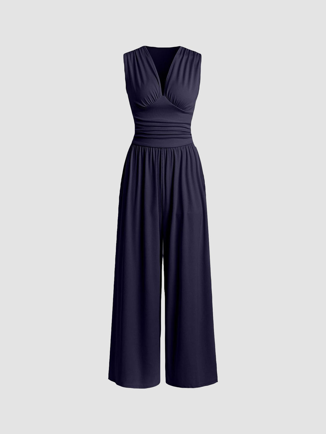 Charity™ Chic Sleeveless Wide-Leg Jumpsuit