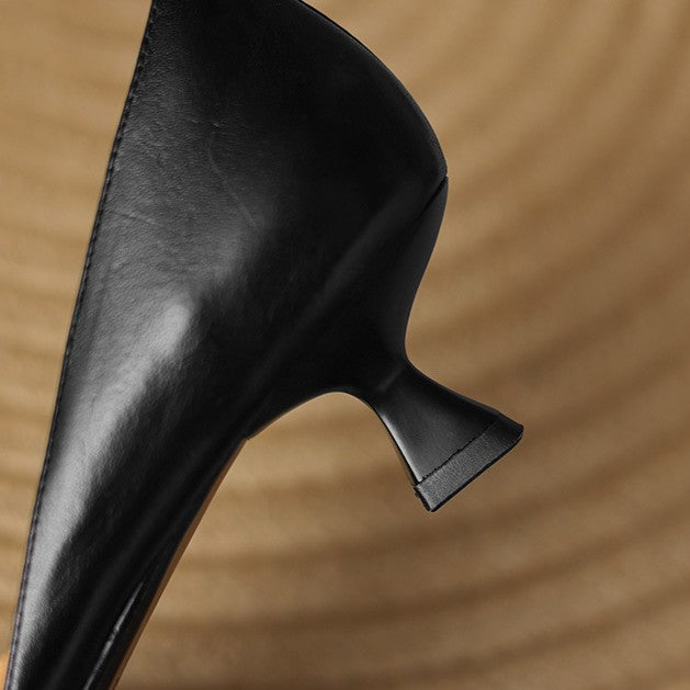 CEYRA™ Leather Kitten Heels