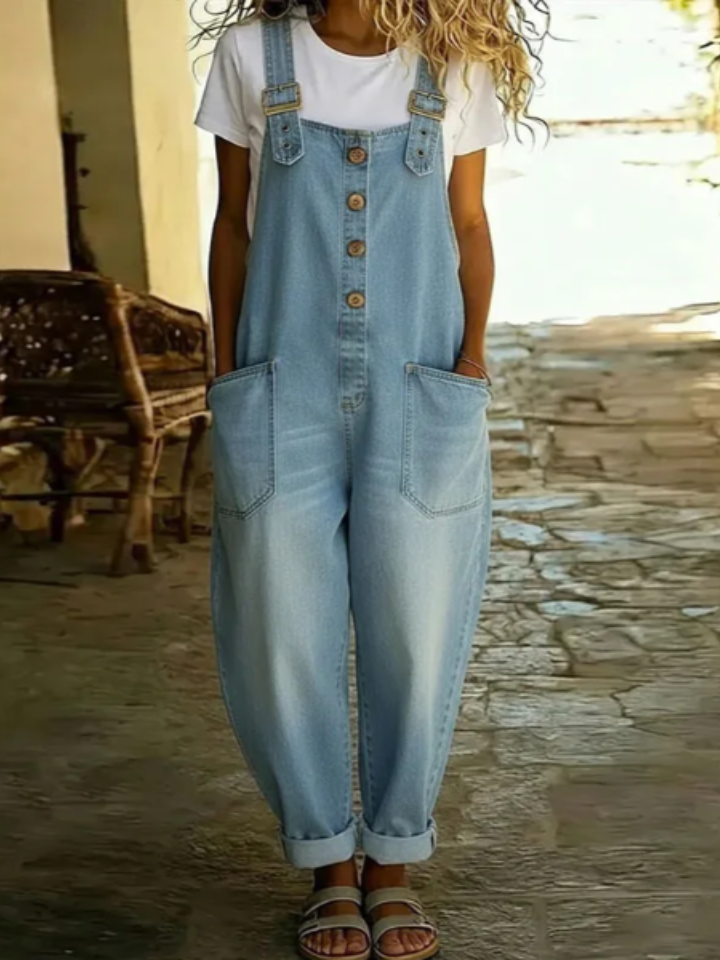 Margaret™ Denim-Look Overall