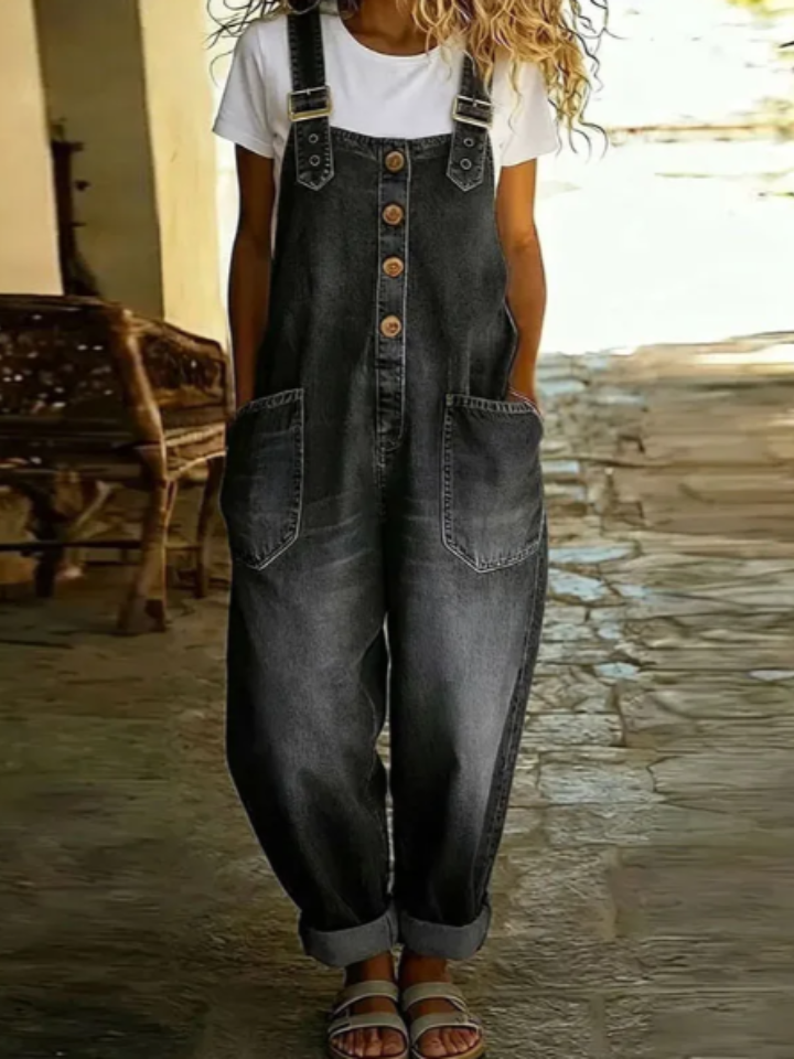 Margaret™ Denim-Look Overall