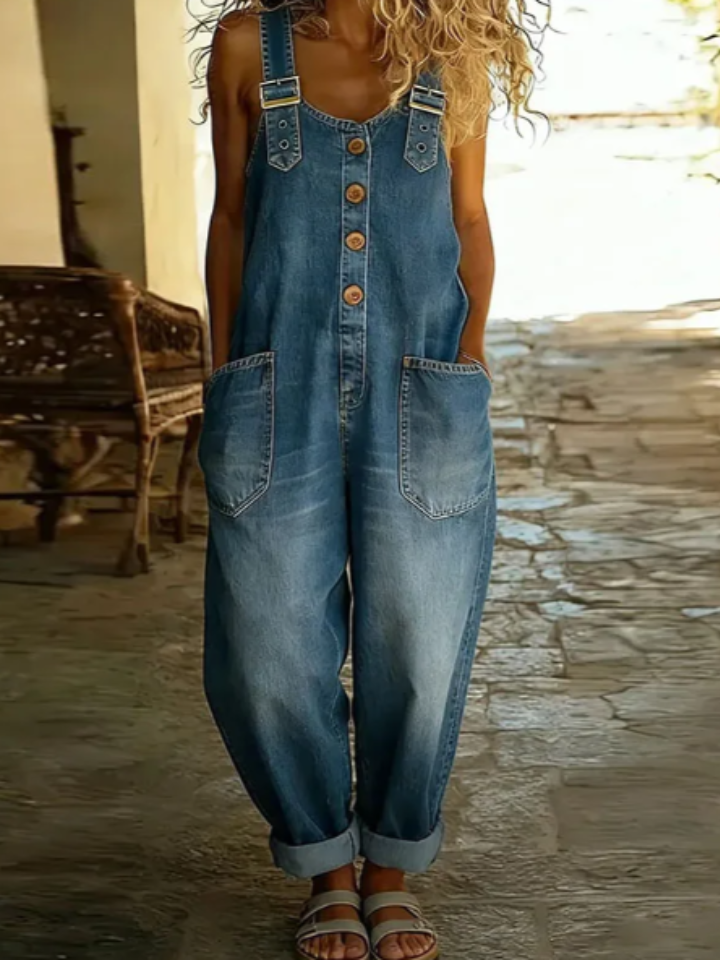 Margaret™ Denim-Look Overall