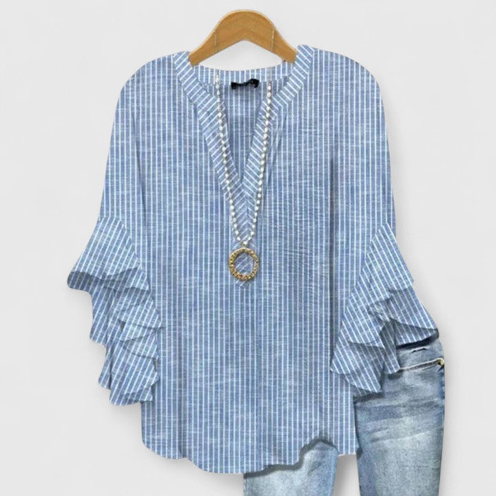 Isabella™ Ruffle Sleeve Blouse