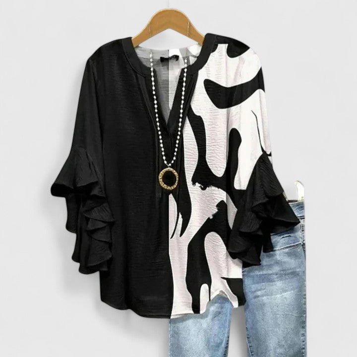 Isabella™ Ruffle Sleeve Blouse