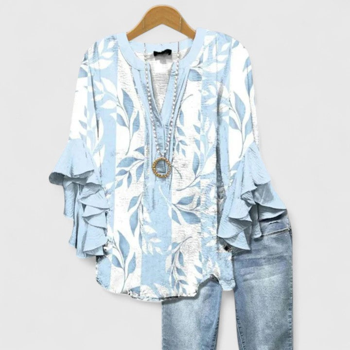 Isabella™ Ruffle Sleeve Blouse