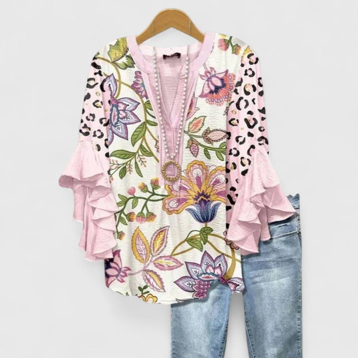 Isabella™ Ruffle Sleeve Blouse