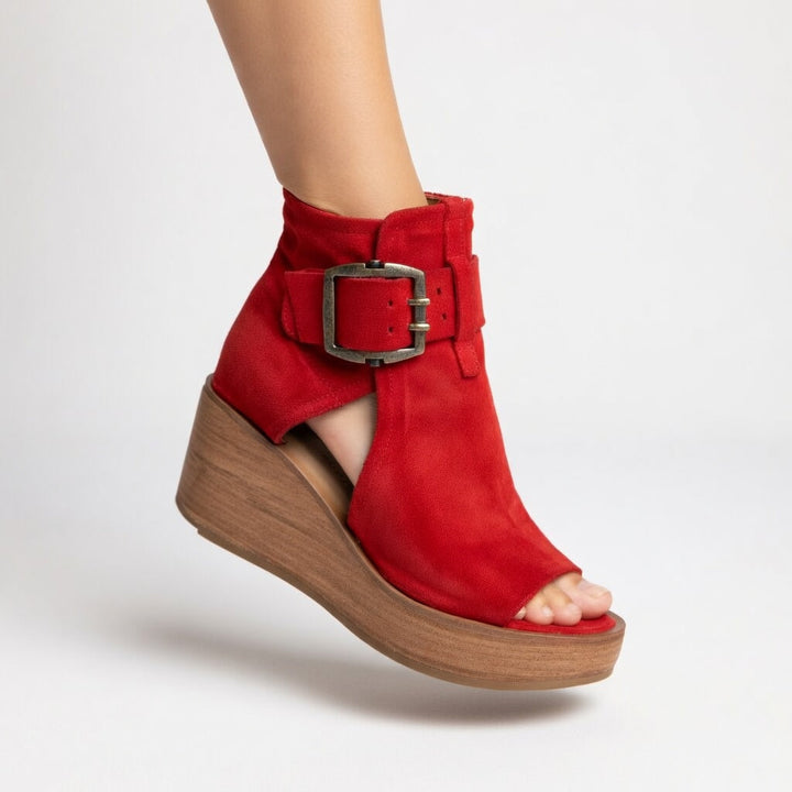 Orélisse™ Modern Open Wedge Booties